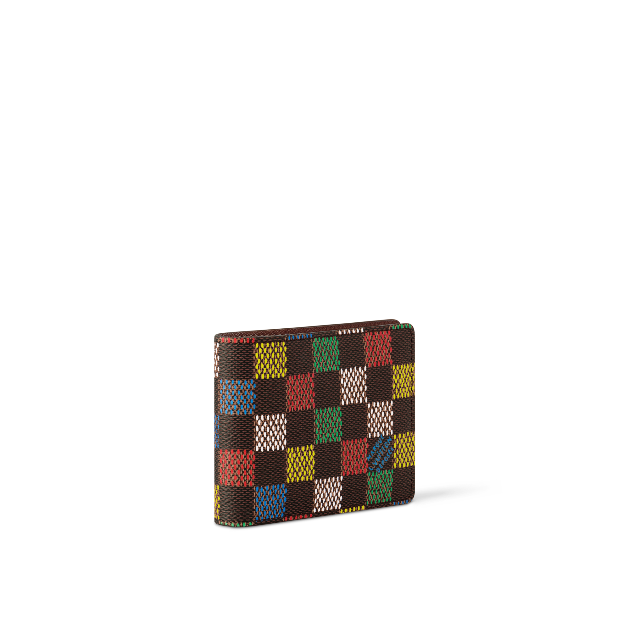 小物 Louis Vuitton Wallet Slender Wallet - Luxury Damier Ebene Canvas Multicolour | LOUIS